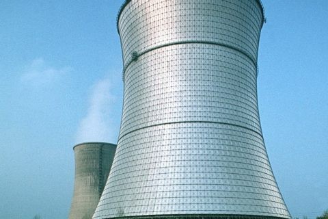 Ehemaliger Trockenkühlturm des AKW Hamm-Uentrop