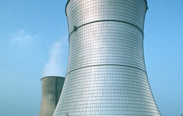 Ehemaliger Trockenkühlturm des AKW Hamm-Uentrop